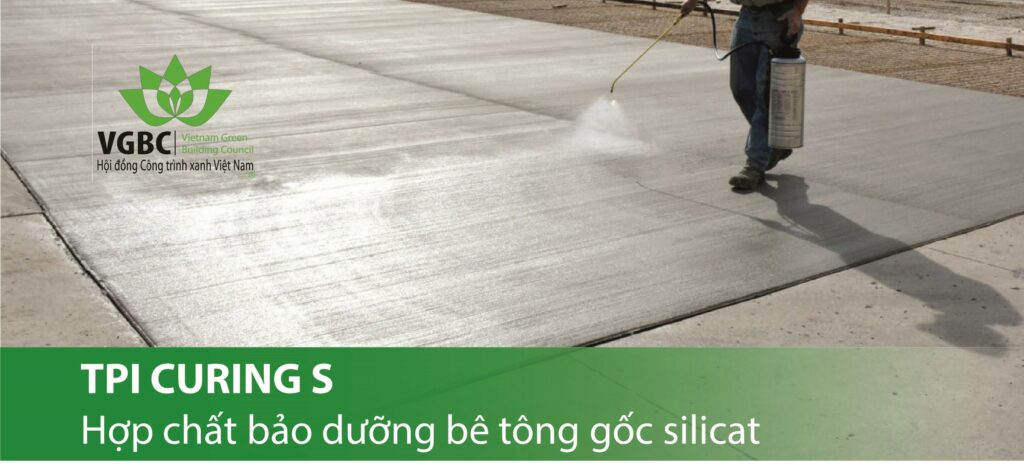 TPI Curing S - Hợp chất bảo dưỡng bê tông gốc silicat